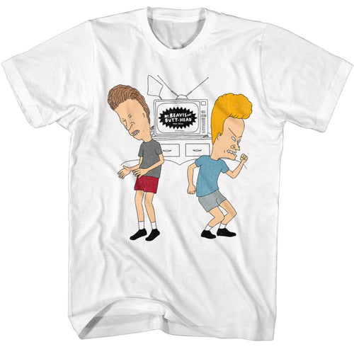 Beavis And Butthead Dancing Adult Short-Sleeve T-Shirt