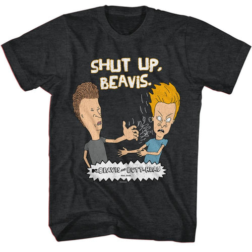 Beavis And Butthead Shut Up Beavis Adult Short-Sleeve T-Shirt