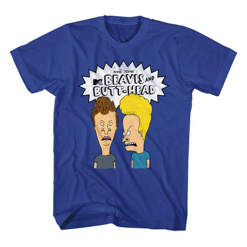 Beavis And Butthead Special Order The Boys And Logo Adult Short-Sleeve T-Shirt