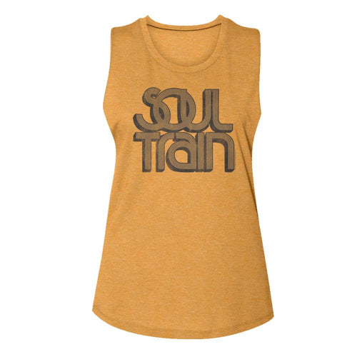 BET Special Order Soul Train Logo Ladies Muscle Tank