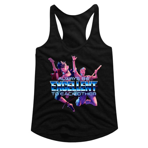 Bill And Ted Special Order Always Excellent Ladies  Racerback