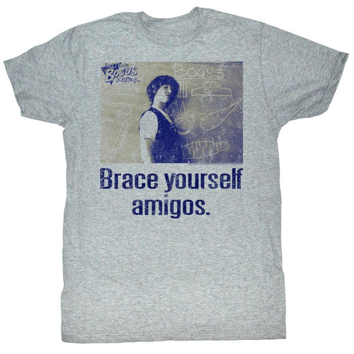 Bill And Ted Special Order Brace Yourself Adult S/S T-Shirt