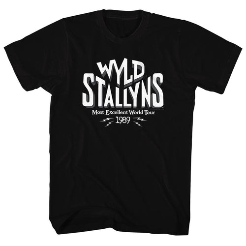 Bill And Ted Special Order Wyld Stallions Adult S/S T-Shirt
