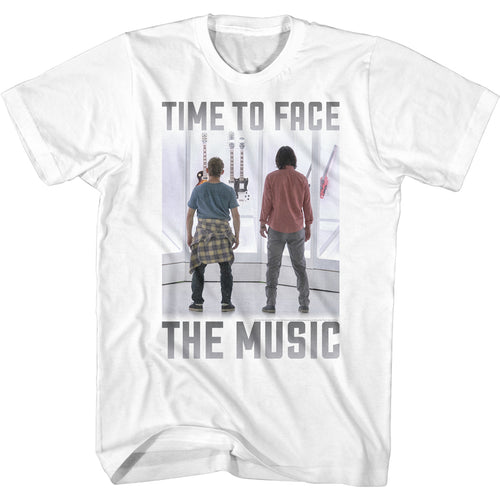Bill And Ted Face The Music Special Order Time To Face Adult Short-Sleeve T-Shirt