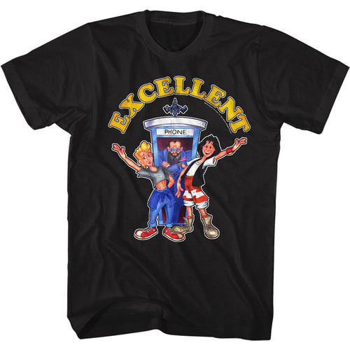 Bill And Ted Special Order Cartooncellent Adult Short-Sleeve T-Shirt