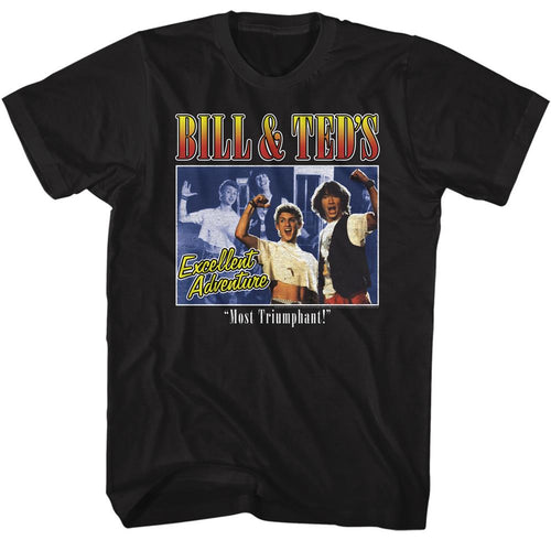 Bill And Ted Two Image Box Adult Short-Sleeve T-Shirt