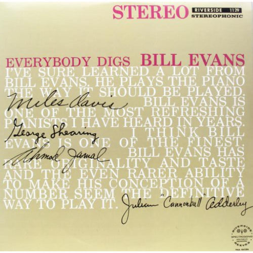 Bill Evans - Everybody Digs Bill Evans - Vinyl LP