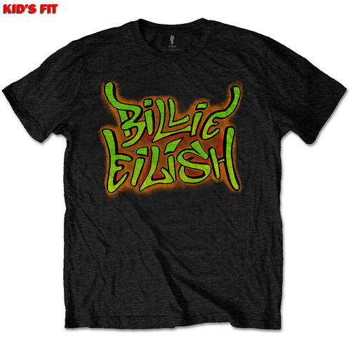 Billie Eilish Graffiti Kids T-Shirt