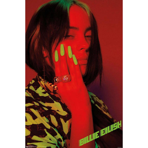 Billie Eilish  Nails Poster - 24 In x 36 In Posters & Prints