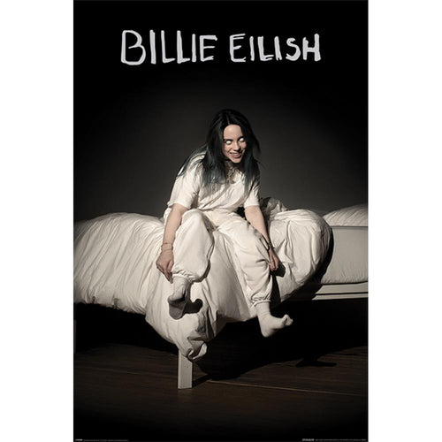 Billie Eilish Where Do We Go (Bed) Poster - 22 In x 34 In Posters & Prints