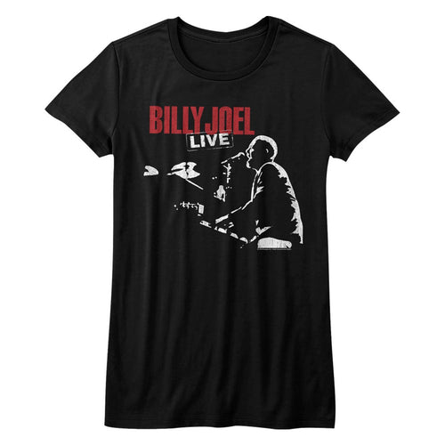 Billy Joel Special Order 81 Tour Juniors S/S T-Shirt