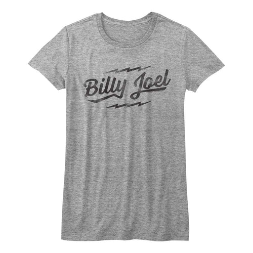 Billy Joel Special Order Logo Juniors S/S T-Shirt