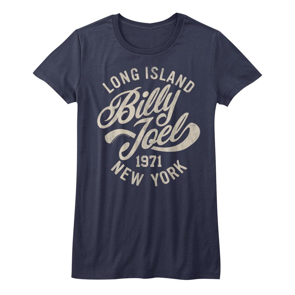Billy Joel Order Long Island Juniors S/S T-Shirt – RockMerch