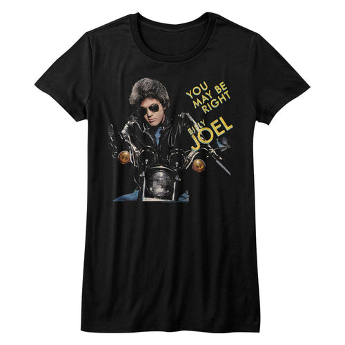Billy Joel Special Order You May Be Right Juniors S/S T-Shirt