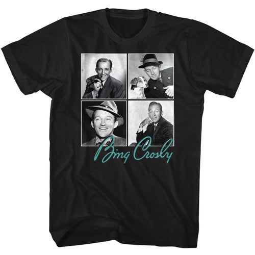 Bing Crosby Special Order 4 Square Adult Short-Sleeve T-Shirt