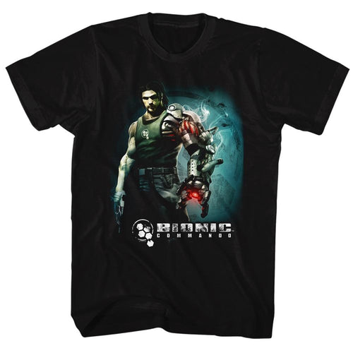 Bionic Commando Steam Arm Adult Short-Sleeve T-Shirt