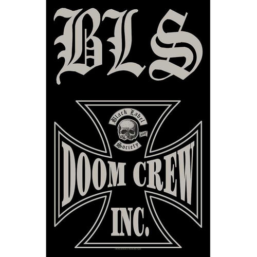 Black Label Society Doom Crew Textile Poster