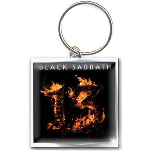 Black Sabbath 13 Keychain