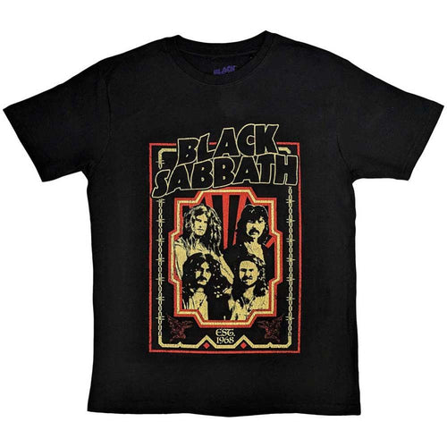Black Sabbath Est 1968 Unisex T-Shirt