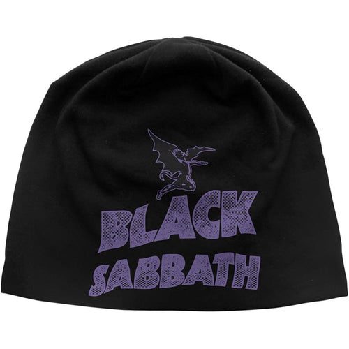 Black Sabbath Logo & Devil Unisex Beanie Hat