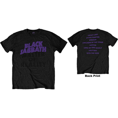 Black Sabbath Masters of Reality Album Unisex T-Shirt