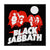 Black Sabbath Standard Patch: Red Portraits