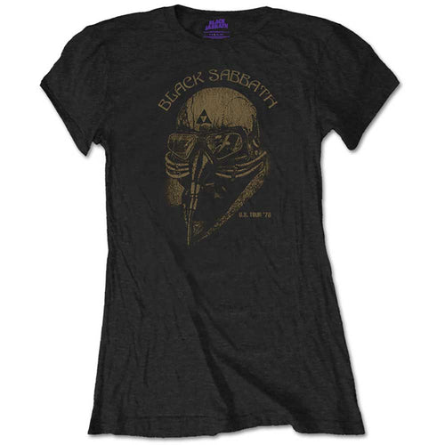 Black Sabbath US Tour 1978 Ladies T-Shirt