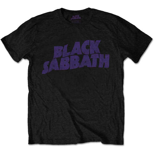 Black Sabbath Wavy Logo Vintage Unisex T-Shirt