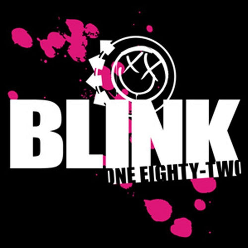 Blink-182 Splatter Logo Sticker