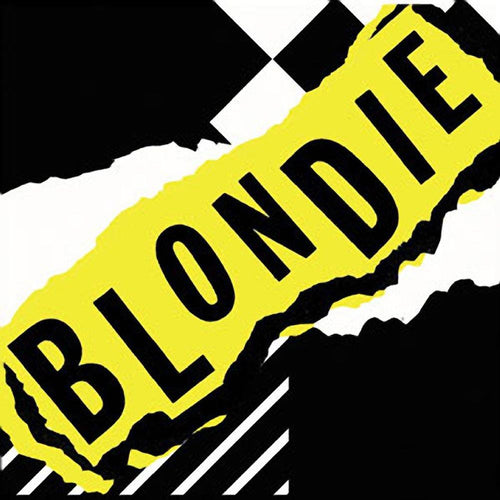 Blondie Torn Paper Logo Magnet