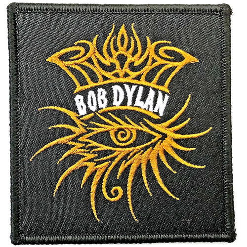 Bob Dylan Eye Icon Standard Woven Patch