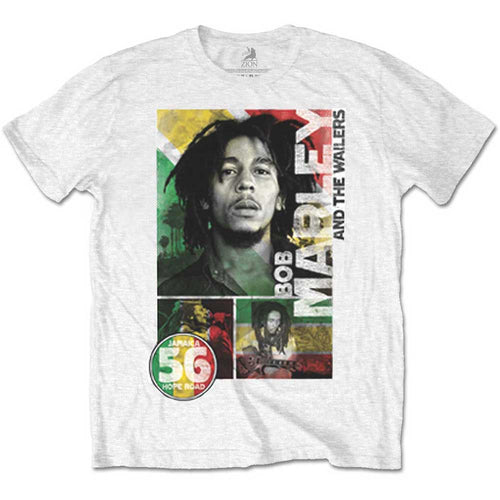 Bob Marley 56 Hope Road Rasta Unisex T-Shirt