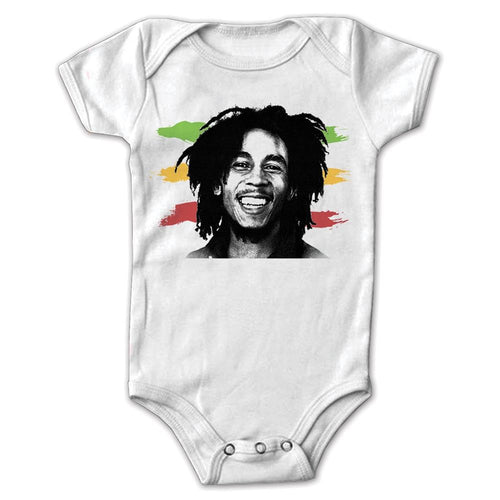 Bob Marley Happy Stripe Infant One-Piece Bodysuit