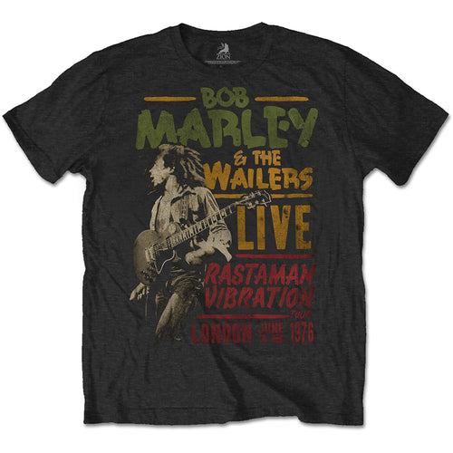 Bob Marley Rastaman Vibration Tour 1976 Unisex T-Shirt