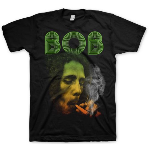 Bob Marley Smoking Da Erb Unisex T-Shirt