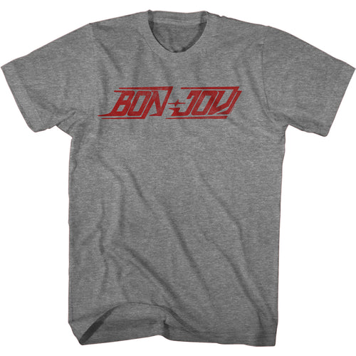 Bon Jovi Special Order Bj Logo Adult S/S T-Shirt