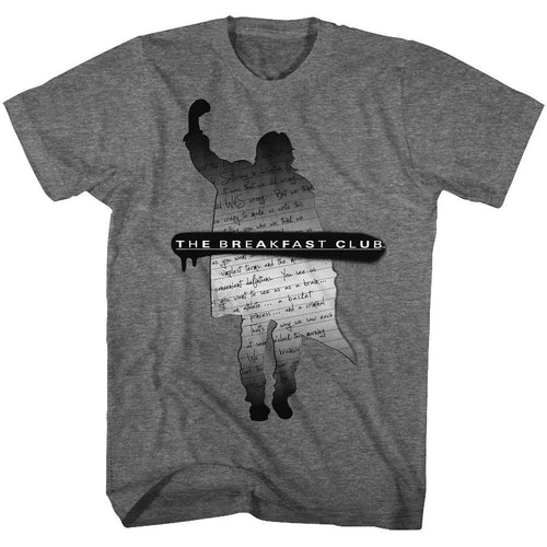 Breakfast Club Special Order Silhouette Note Adult S/S T-Shirt