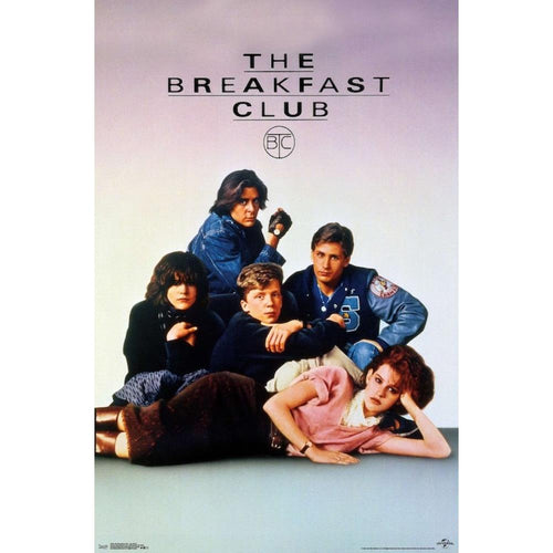Breakfast Club Group Art Poster - 24 In x 36 In