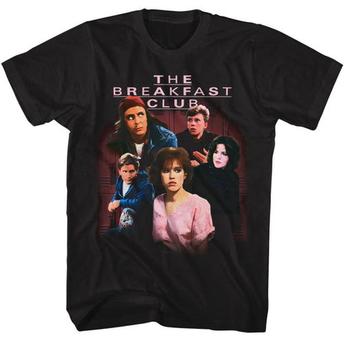 Breakfast Club Group Photo Lockers Adult Short-Sleeve T-Shirt