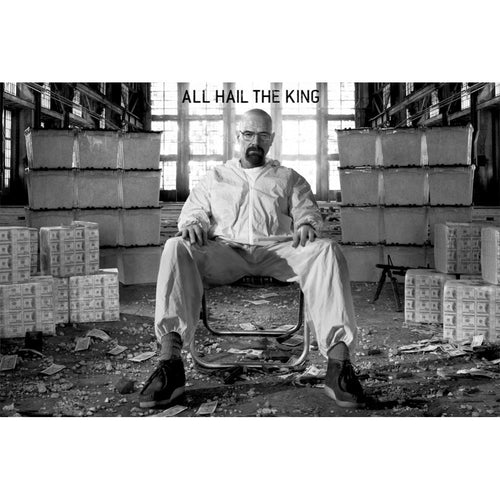 Breaking Bad All Hail the King Poster - 36 In x 24 In