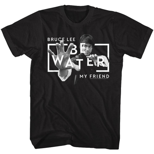Bruce Lee Be Water Adult Short-Sleeve T-Shirt