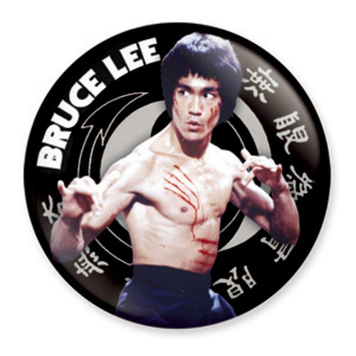 Bruce Lee Jun Fan Button