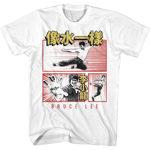 Bruce Lee Special Order Chinese Comic Adult Short-Sleeve T-Shirt