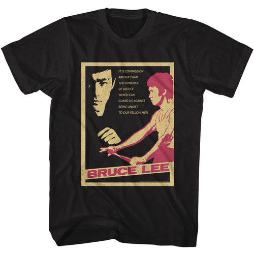 Bruce Lee Special Order Poster Adult Short-Sleeve T-Shirt