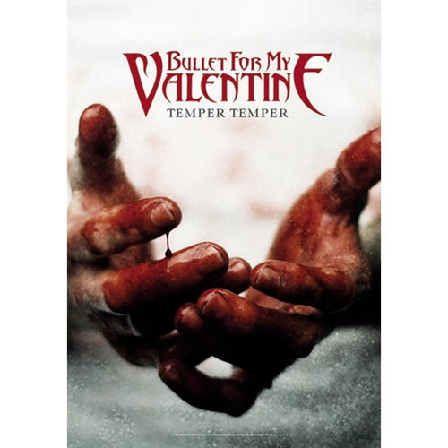 Bullet for My Valentine Temper Temper Fabric Poster