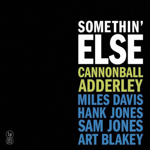Cannonball Adderley - Somethin Else - Vinyl LP