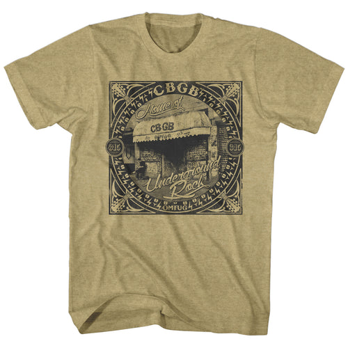 CBGB Special Order Underground Rock Adult S/S T-Shirt