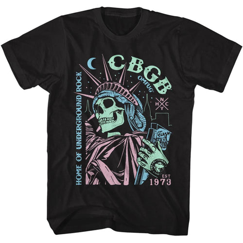 CBGB Special Order CBGB Night Life Adult Short-Sleeve T-Shirt