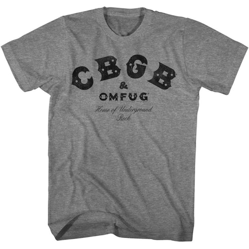 CBGB Special Order Logo Revisited Adult Short-Sleeve T-Shirt