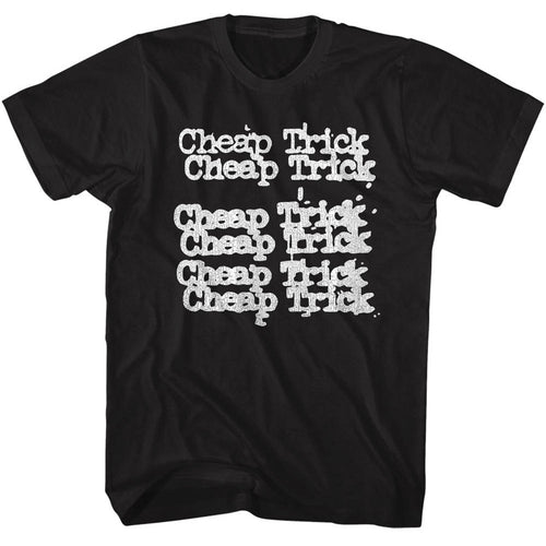 Cheap Trick Special Order Name Repeat Adult S/S T-Shirt